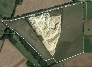 Goldholme Quarry in Ancaster, Lincolnshire